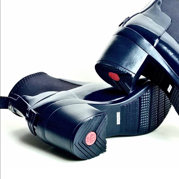 LAST! NWT 5 Star Hunter Slim Refined Mid Heel Rain - Picture 6 of 8